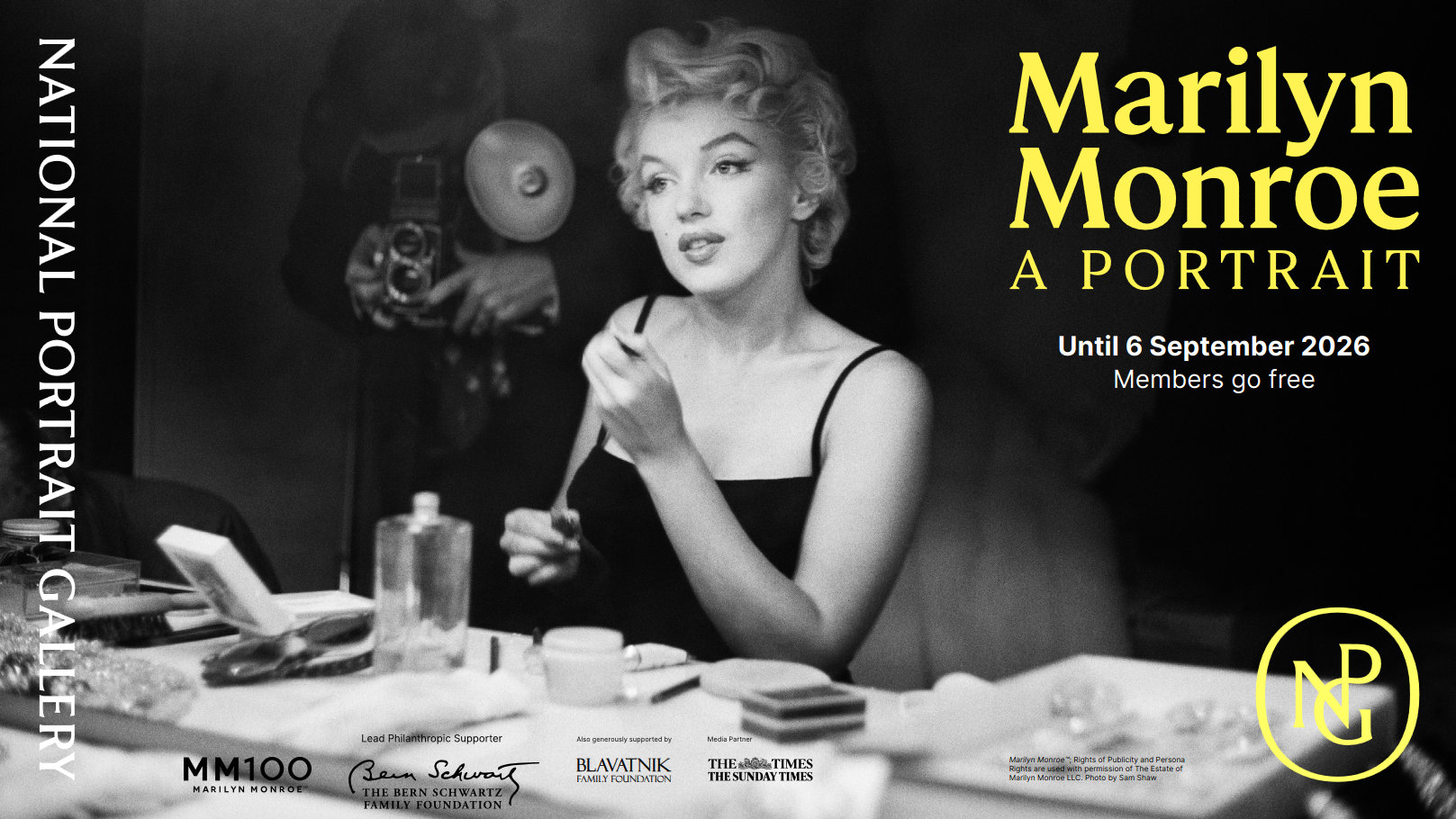Marilyn Monroe / National Portrait Gallery